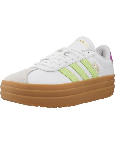 ADIDAS ZAPATILLAS MUJER MODELO VL COURT BOLD COLOR BLANCO WHITE