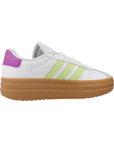 ADIDAS ZAPATILLAS MUJER MODELO VL COURT BOLD COLOR BLANCO WHITE