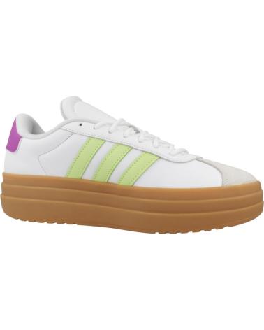 ADIDAS ZAPATILLAS MUJER MODELO VL COURT BOLD COLOR BLANCO WHITE