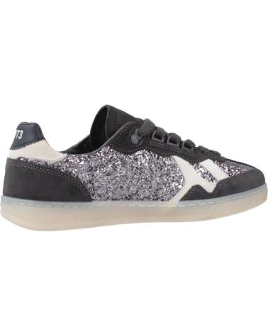 PEPE JEANS ZAPATILLAS MUJER MODELO BALL GLITTER W COLOR GRIS 990WASHED