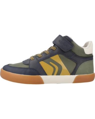 GEOX ZAPATILLAS NINO MODELO J GISLI BOY COLOR VERDE C0938