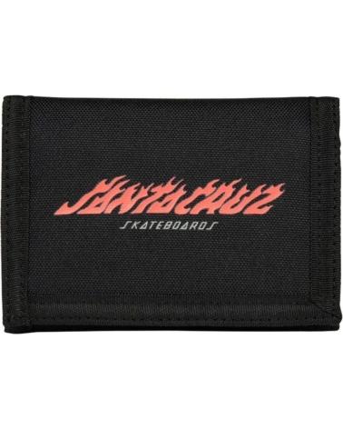PORTEFEUILLE SANTA CRUZ FLAME STRIP NOIR NAN