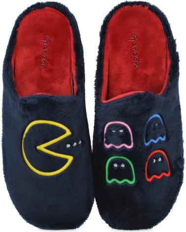 CIABATTE GARZON BLU PAC-MAN AZUL