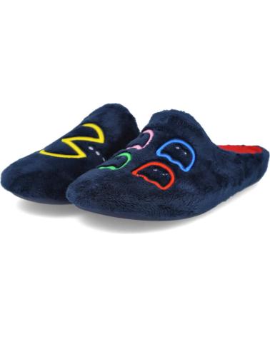CIABATTE GARZON BLU PAC-MAN AZUL