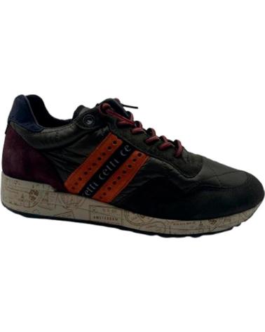 CETTI SNEAKER CASUAL SCAMOSCIATA MARRONE MARRóN