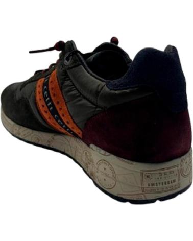 CETTI SNEAKER CASUAL SCAMOSCIATA MARRONE MARRóN