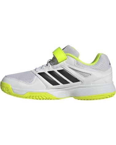 ADIDAS SPEEDCOURT VELCRO BIANCO BLANCO