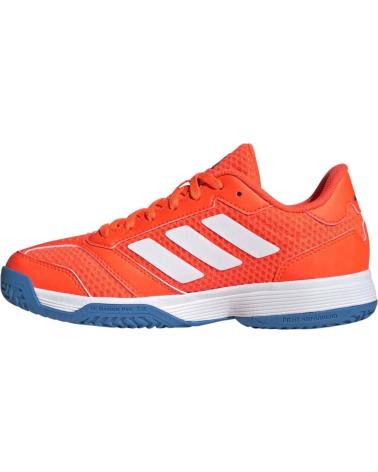 SCARPE DA PALLAMANO ADIDAS LIGRA 8 JUNIOR ARANCIONE E BLU AZUL