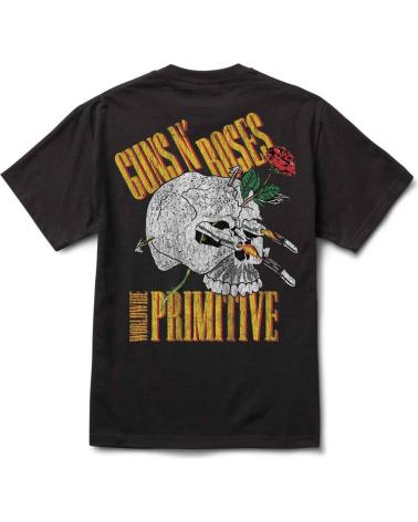 PRIMITIVE CAMISETA X GUNS AND ROSES NIGHTRAIN TEE NEGRA BLACK