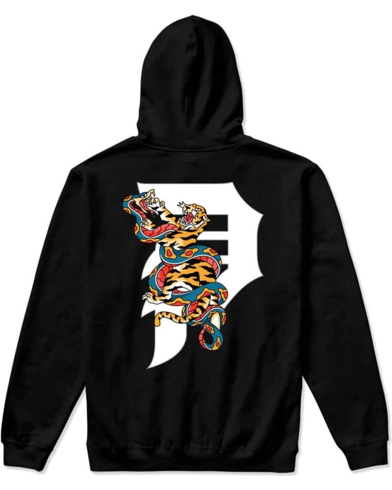 FELPA CON CAPPUCCIO PRIMITIVE TANGLE HOOD NERA