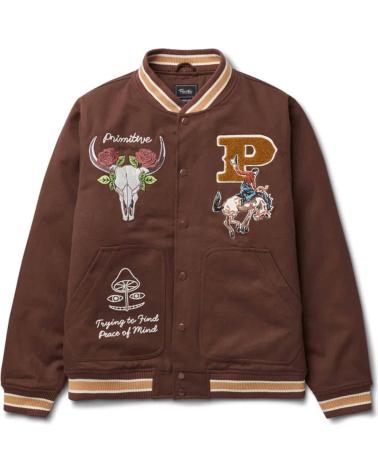 GIACCA VARSITY PRIMITIVE BADLANDS MARRONE