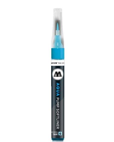 MOLOTOW ROTULADOR ACUARELABLE GRAFX AQUA PUMP SOFTLINER 1MM MARRóN
