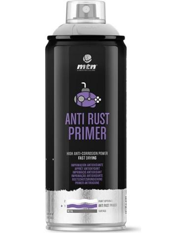 MONTANA COLORS SPRAY MTN PRO IMPRIMACION ANTIOXIDANTE 400ML GRIS