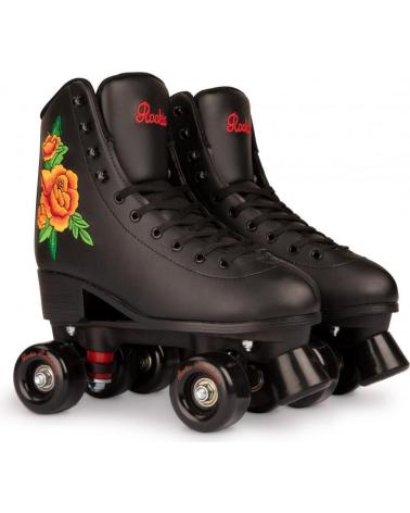 ROOKIE ROLLERSKATES PATINES QUAD COMPLETOS ROSA NEGRO