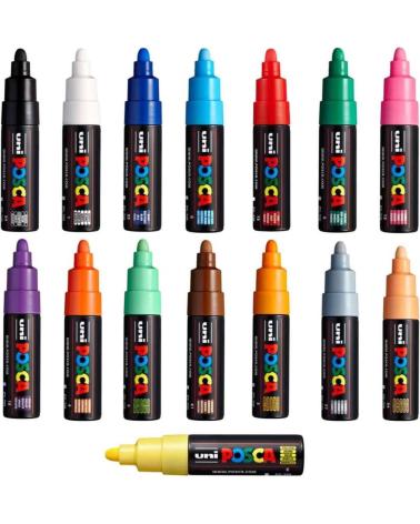 POSCA ROTULADOR POSCA PC-7M UNIPAINT ROJO