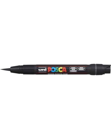POSCA ROTULADOR PUNTA PINCEL PCF-350 AZUL OSCURO