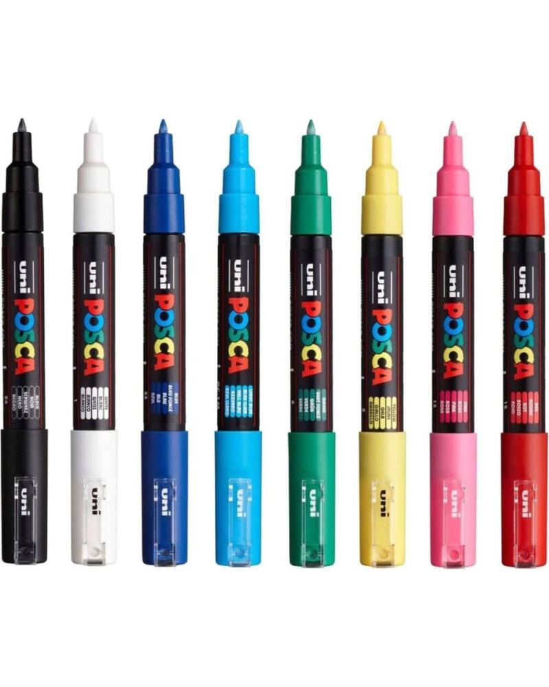 POSCA ROTULADOR MARKER PC-1M ROSA