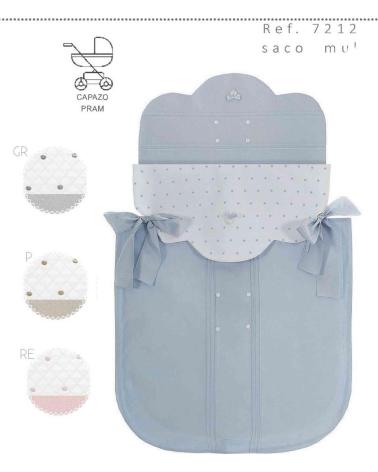 SACCO PASSEGGINO UZTURRE COLLEZIONE MONDO BEBÈ BEIGE BEIGE