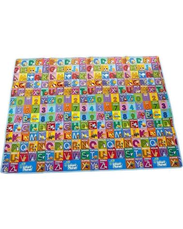ALFOMBRA DE JUEGO EDUCATIVA REVERSIBLE TOY PLANET MULTICOLOR MULTICOLOR