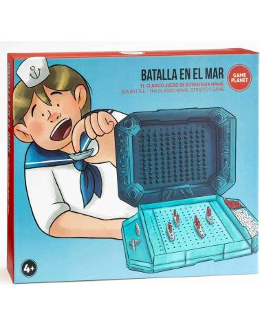 JUEGO DE MESA BATALLA EN EL MAR TOY PLANET - ESTRATEGIA NAVAL CLÁSICA MULTICOLOR