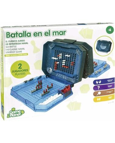 TOY PLANET BRETTSPIEL SEESCHLACHT - KLASSISCHE MARINE-STRATEGIE MULTICOLOR