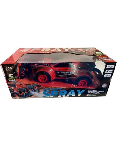 AUTO RADIOCOMANDATA CORAY TOY PLANET - VEICOLO RC AD ALTA VELOCITÀ ROSSO MULTICOLOR