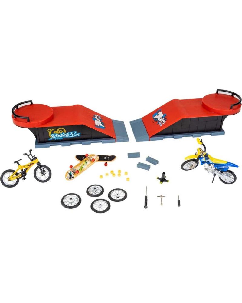 TOY PLANET MOTOCROSS RAMPS AND BIKES PLAYSET MULTICOLOR MULTICOLOR