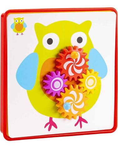 TOY PLANET AUSTAUSCHBARES ZAHNRADSPIEL KREATIVE RÄTSEL MEHRFARBIG MULTICOLOR