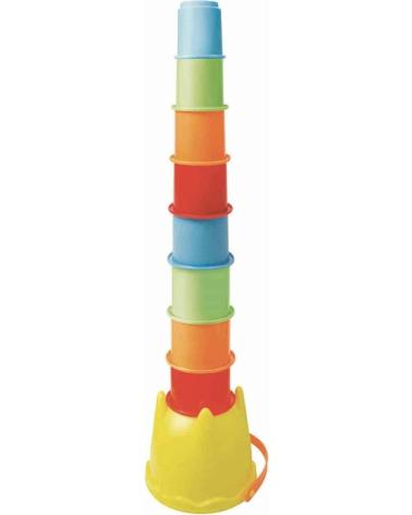 TOY PLANET STAPELSPIEL UND FORMENSORTIERER MEHRFARBIG MULTICOLOR