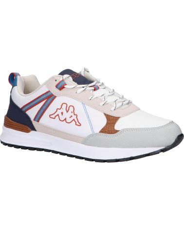 Scarpe sport per Uomo KAPPA 331C8FW ANTOR A6P WHITE-BROWN-RED