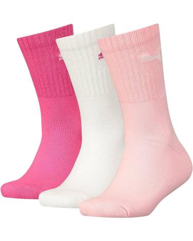 PUMA CALZINI SPORTIVI JUNIOR CONFEZIONE 3 PAIA MULTICOLORE MULTICOLOR