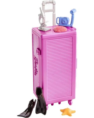 BARBIE MEERESFORSCHERIN MIT TAUCHZUBEHÖR UND KOFFER - MATTEL MULTICOLOR