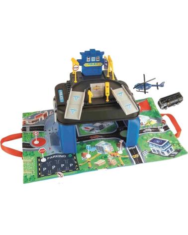 SET DA GIOCO STAZIONE DI POLIZIA PIEGHEVOLE TOY PLANET MULTICOLOR