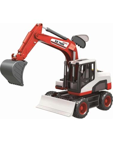 ESCAVATORE GIOCATTOLO TOY PLANET CON PALA ARTICOLATA - VEICOLO DA COSTRUZIONE PER BAMBINI MULTICOLOR