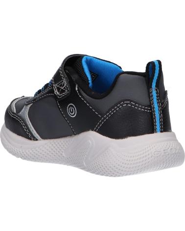 Scarpe sport per Bambino GEOX B264UB 000BC B SPRINTYE C9221 BLACK-SKY