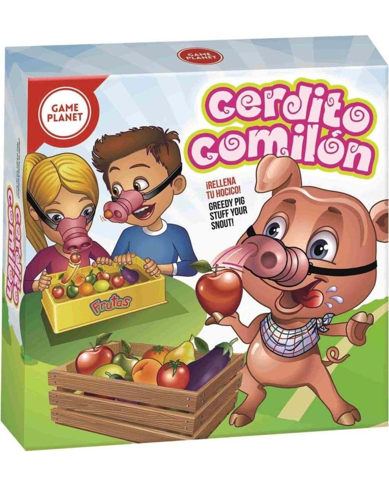 TOY PLANET BRETTSPIEL FRESSENDES SCHWEINCHEN | FAMILIENSPASS MULTICOLOR