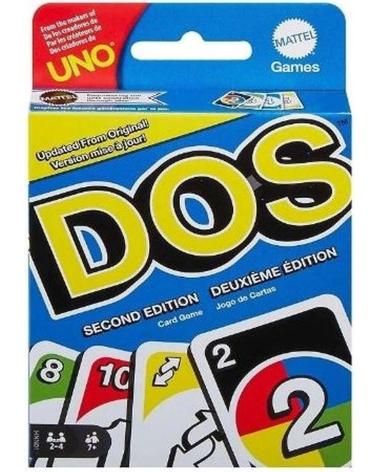 MATTEL GAMES GIOCO DI CARTE DOS - EDIZIONE ORIGINALE MULTICOLOR