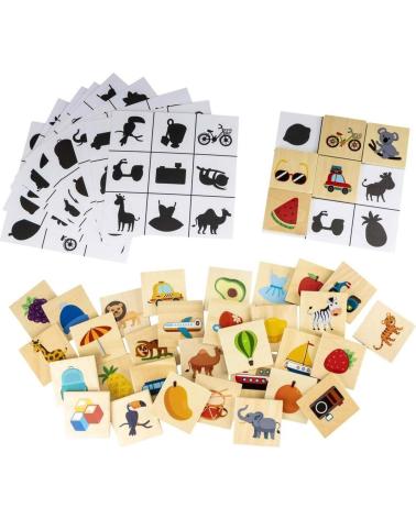 TOY PLANET GIOCO DI ASSOCIAZIONE E MEMORIA DI ANIMALI MULTICOLOR