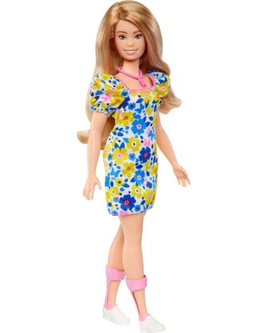 BAMBOLA BARBIE MATTEL GAMES CON ABITO FLOREALE MULTICOLORE MULTICOLOR