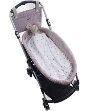 CUSCINO PASSEGGINO UZTURRE PER CARROZZINA NEONATO - ROSA ROSA