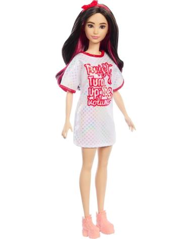 BAMBOLA MATTEL GAMES FASHIONISTA CON MÈCHES ROSA MULTICOLOR