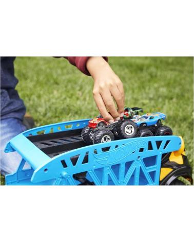 MATTEL GAMES MONSTERTRUCK-TRANSPORTER MIT SPIELZEUGFAHRZEUGEN MULTICOLOR