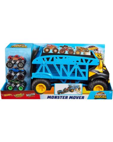 MATTEL GAMES MONSTERTRUCK-TRANSPORTER MIT SPIELZEUGFAHRZEUGEN MULTICOLOR