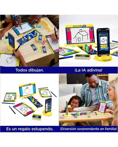 MATTEL GAMES PICTIONARY AIR: ZEICHENBRETTSPIEL MIT AUGMENTED REALITY MULTICOLOR