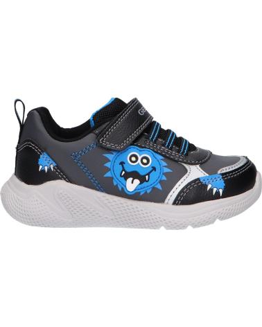 Scarpe sport per Bambino GEOX B264UB 000BC B SPRINTYE C9221 BLACK-SKY