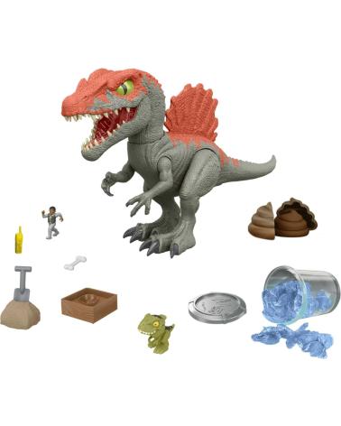 ACTION FIGURE SPINOSAURUS RUGGITI SELVAGGI CON ACCESSORI - MATTEL GAMES MULTICOLOR