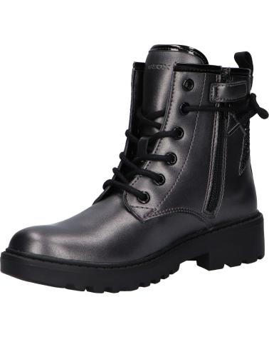 Botas de Niña GEOX J9420G 0NFEW J CASEY C0062 DK GREY-BLACK