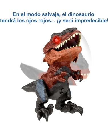 FIGURA INTERATTIVA DINOSAURO RAPTOR MATTEL GAMES MULTICOLORE MULTICOLOR