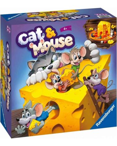 JEU DE SOCIÉTÉ RAVENSBURGER CAT & MOUSE - STRATÉGIE FAMILIALE MULTICOLOR