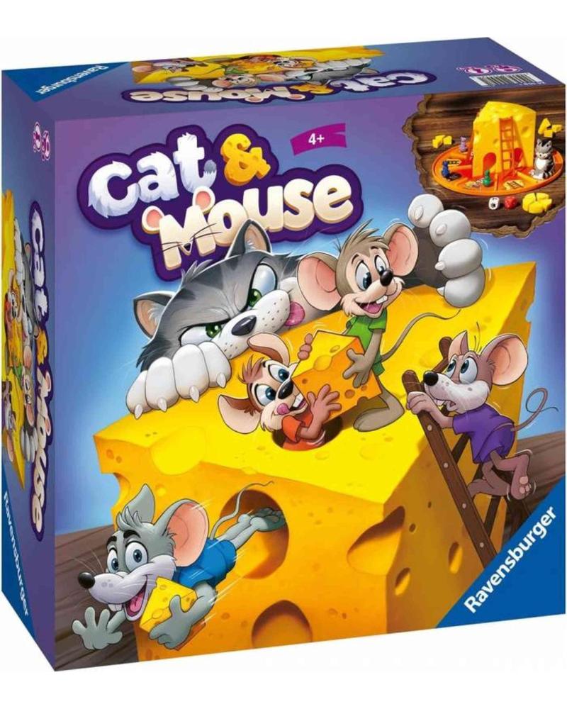 RAVENSBURGER CAT & MOUSE BOARD GAME - FAMILY STRATEGY MULTICOLOR